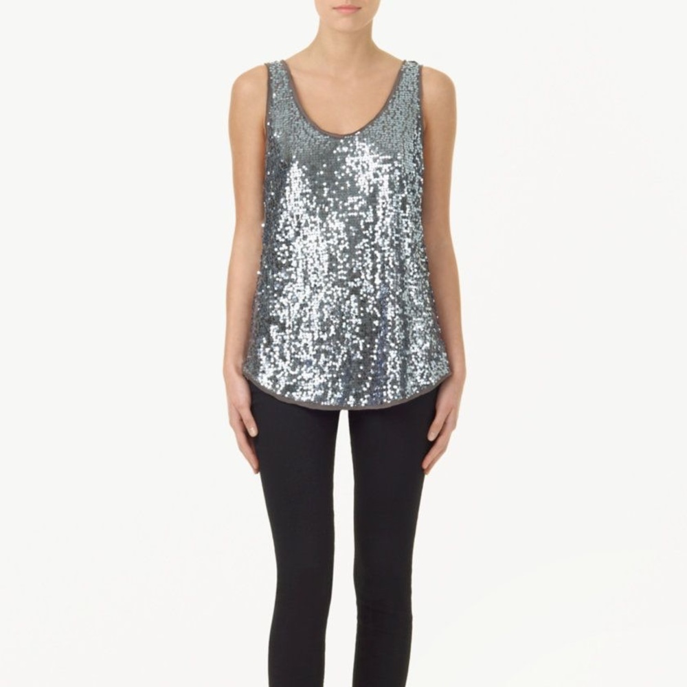 Aritzia Sequin Top